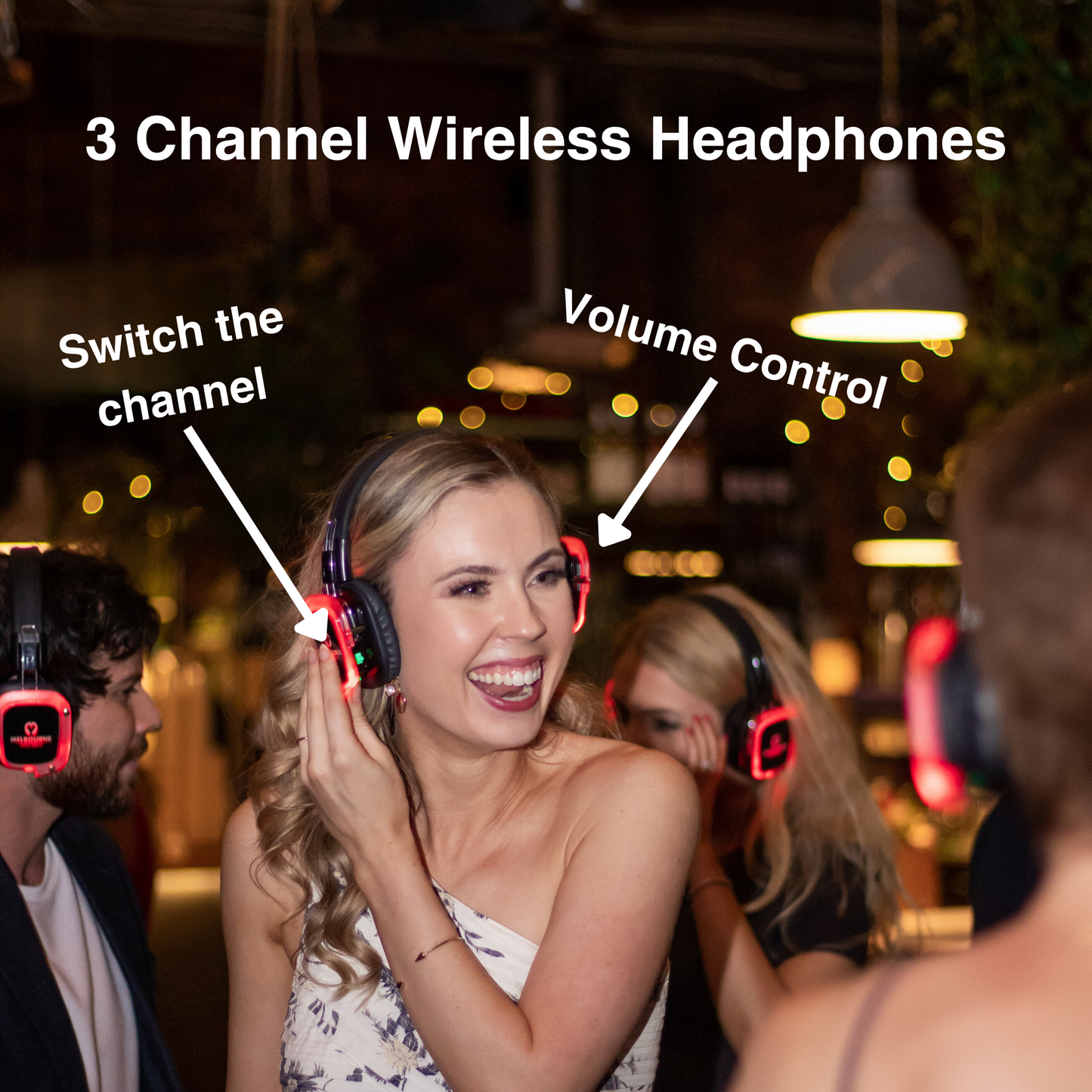 SILENT DISCO - Battery Power