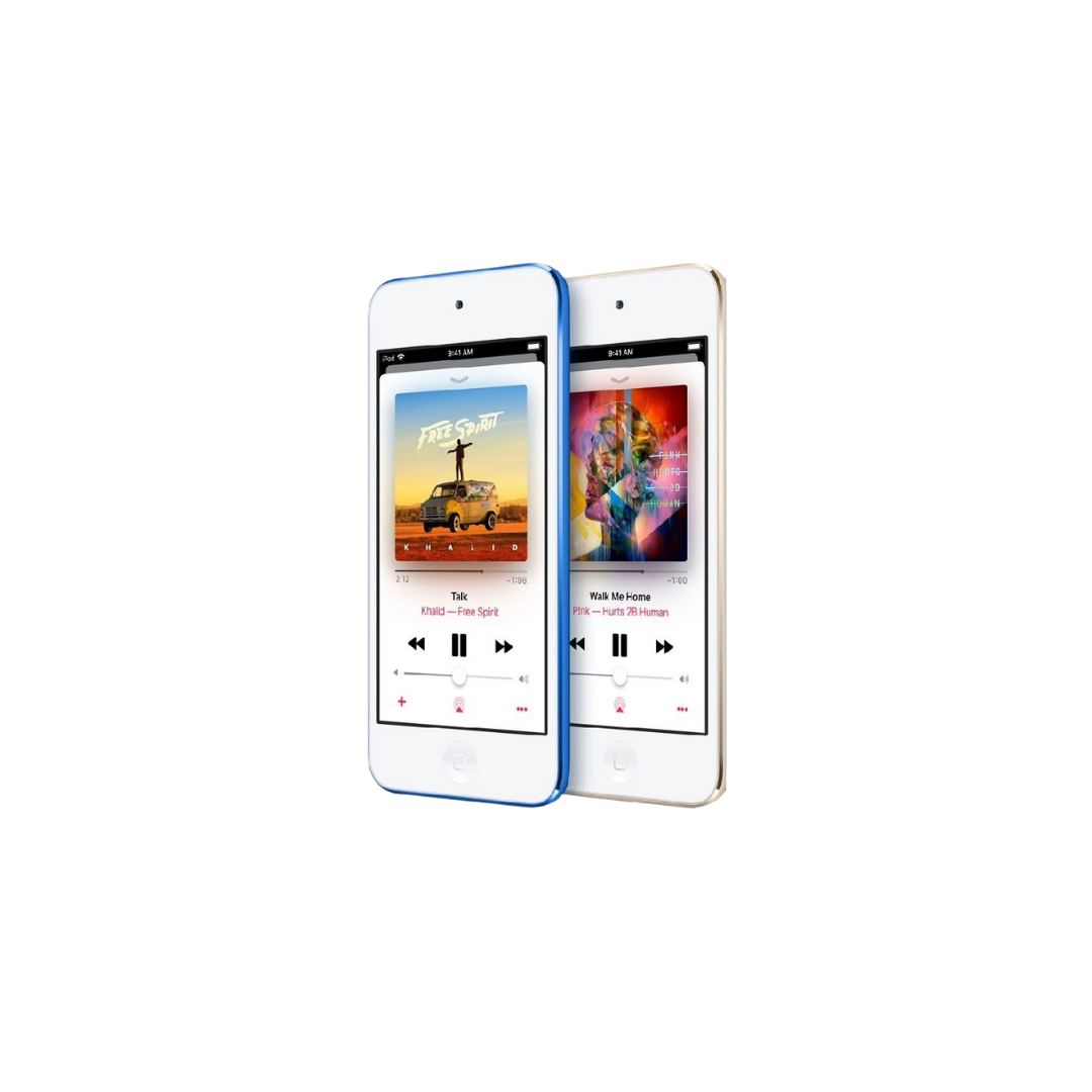 2 x iPods with playlists