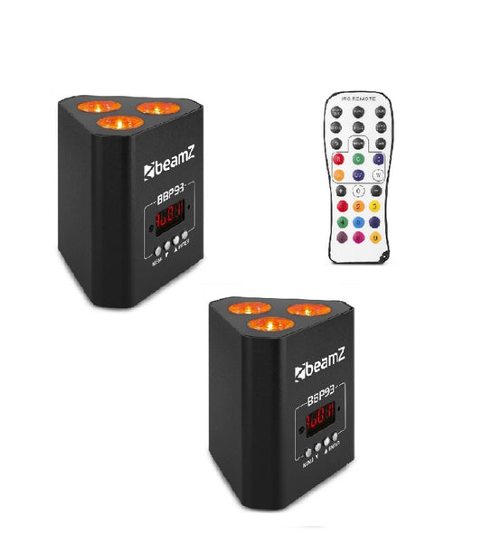 2 x Battery Up lights